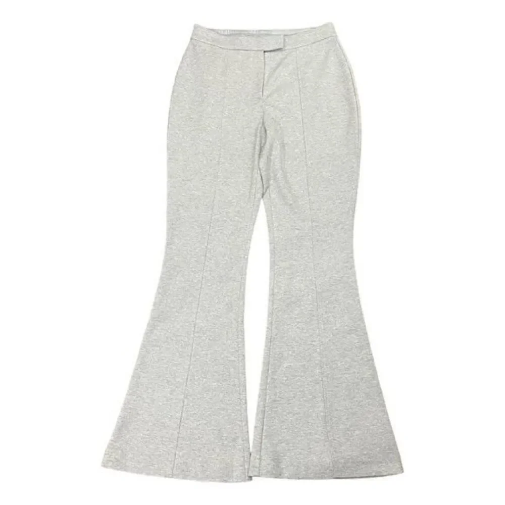 New Topshop jersey twill flare pant in Gray Size US 8